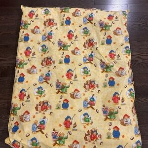 Vintage Paddington Bear blanket
